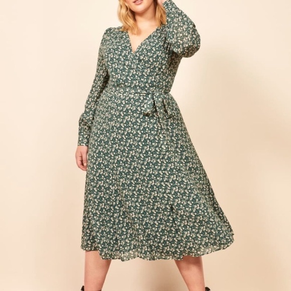 NWT The Reformation Susanna Dress 2X